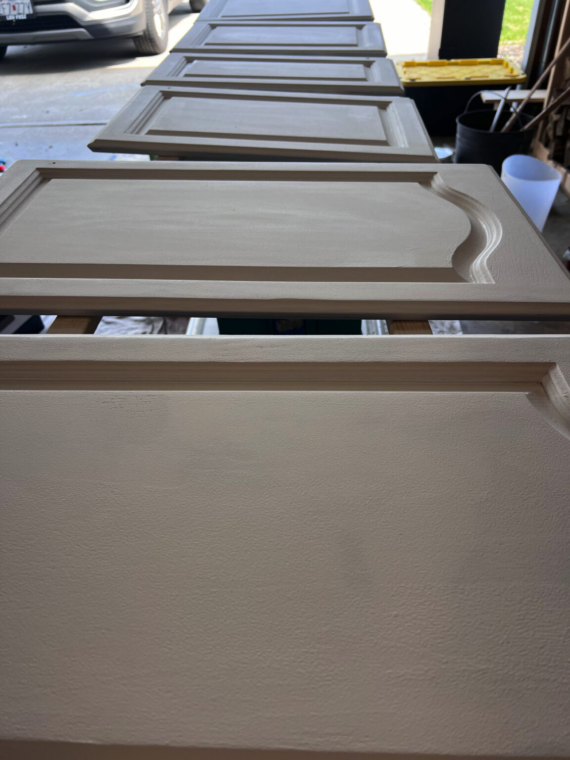 How to Repaint Painted Cabinets for a Professional Finish - Full ...