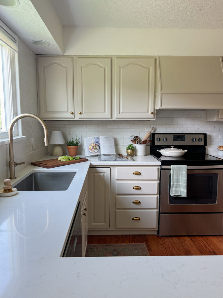 How to Repaint Painted Cabinets for a Professional Finish - Full ...