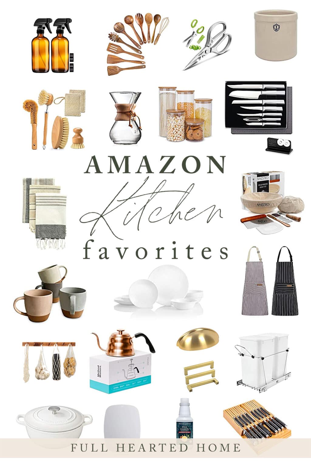 Our Favorite Amazon Kitchen Items - Full Hearted Home