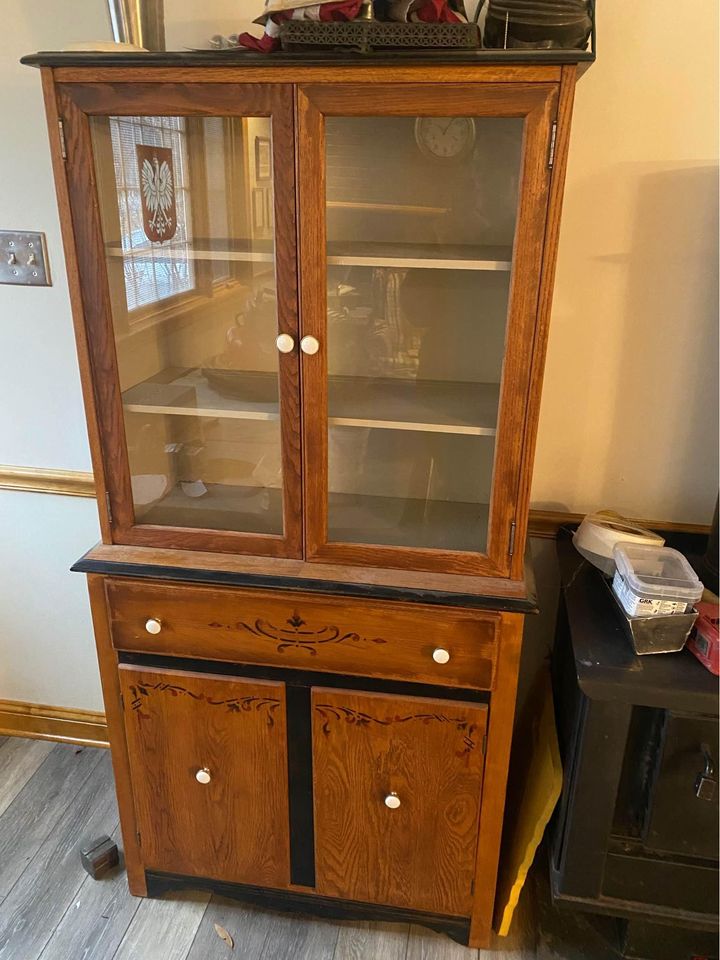 upcycle china cabinet