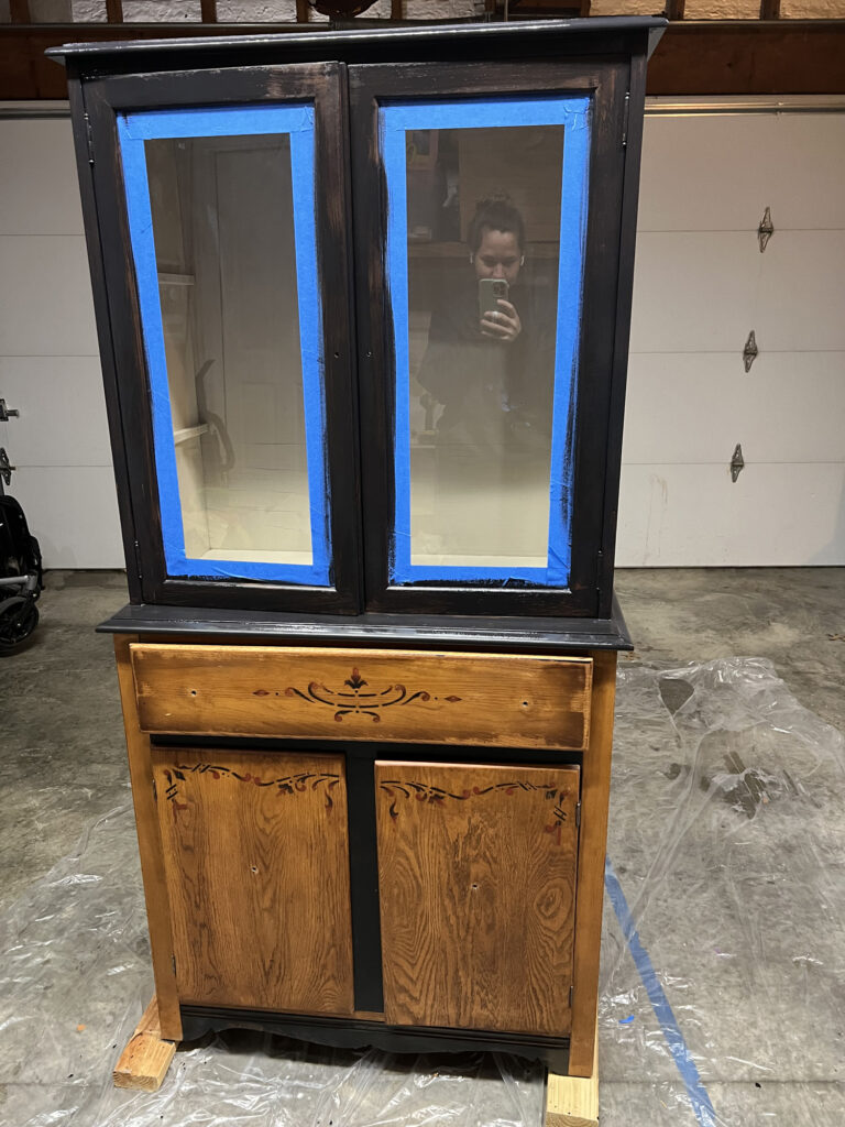 upcycle china cabinet