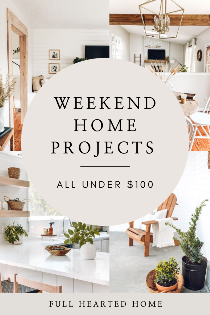 weekend home projects 