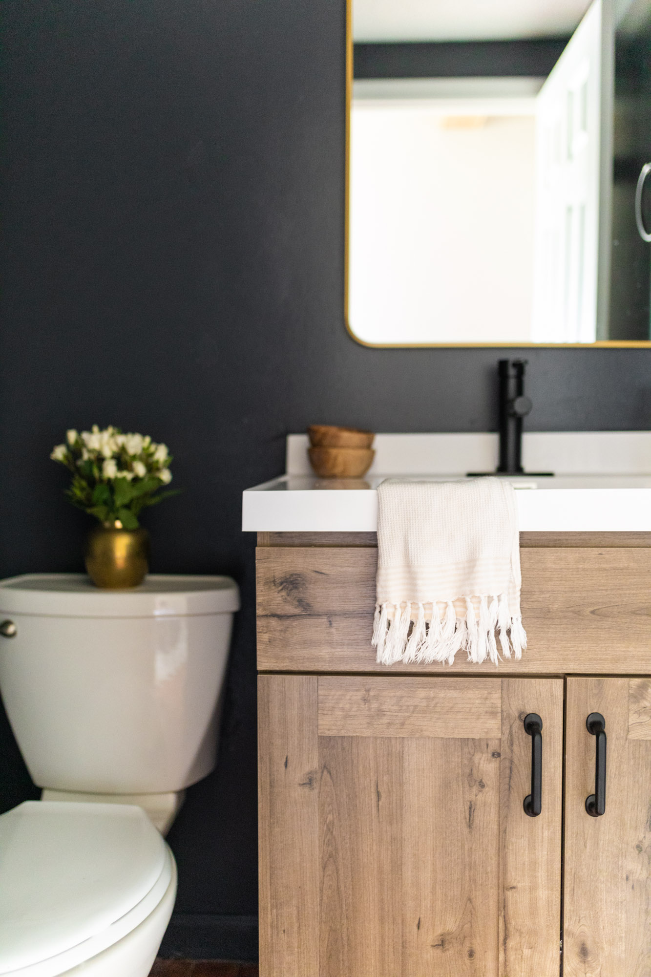 Our DIY Small Bathroom Makeover on a Budget