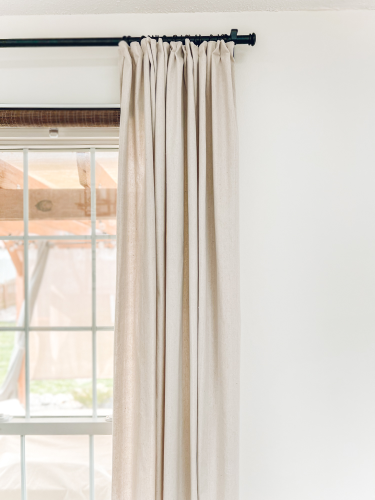 drop cloth curtains 