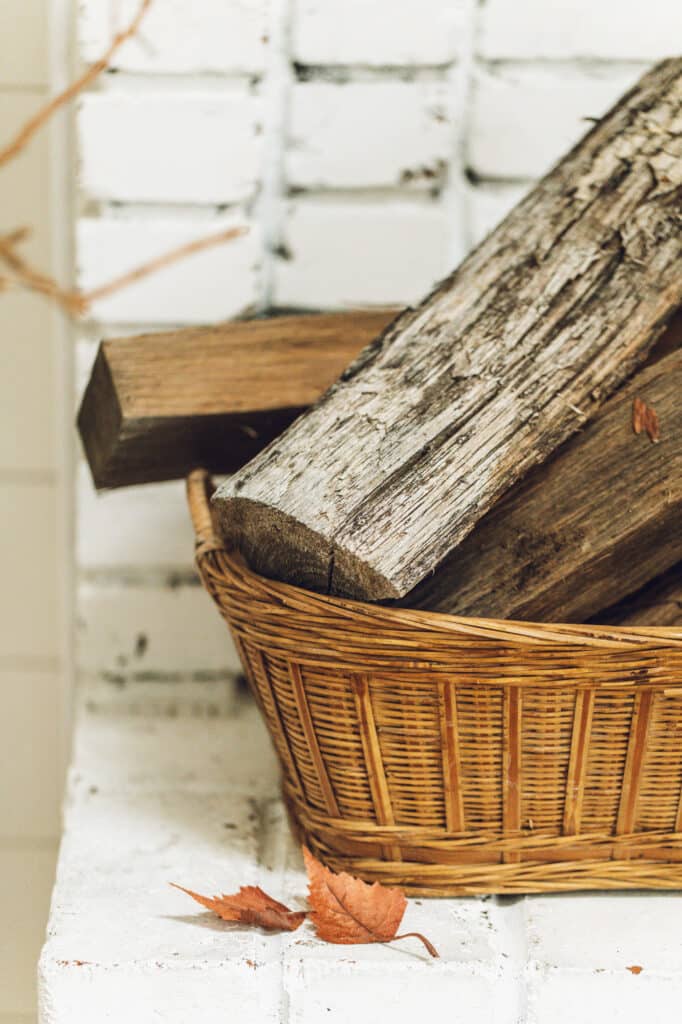 tasteful and minimal fall decor
