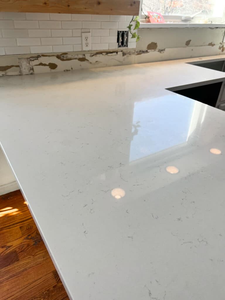 New Carrara Marmi Quartz Countertops Full Hearted Home