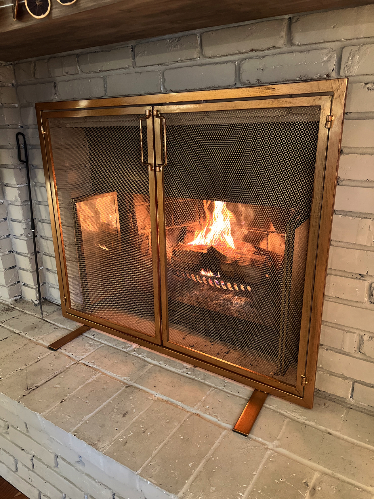 Affordable Brass Fireplace Screen