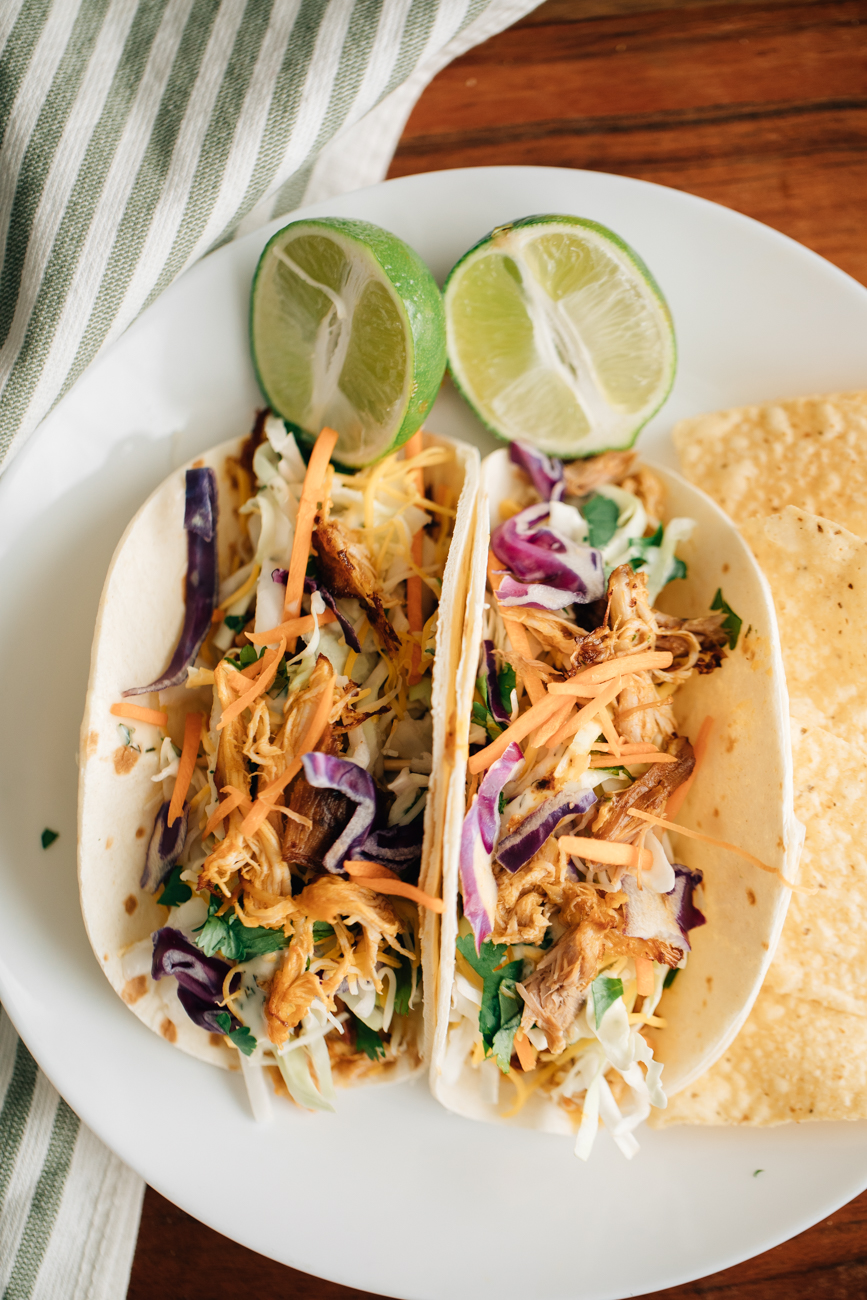 Crockpot Buffalo Chicken Tacos (Easy & Incredible!)