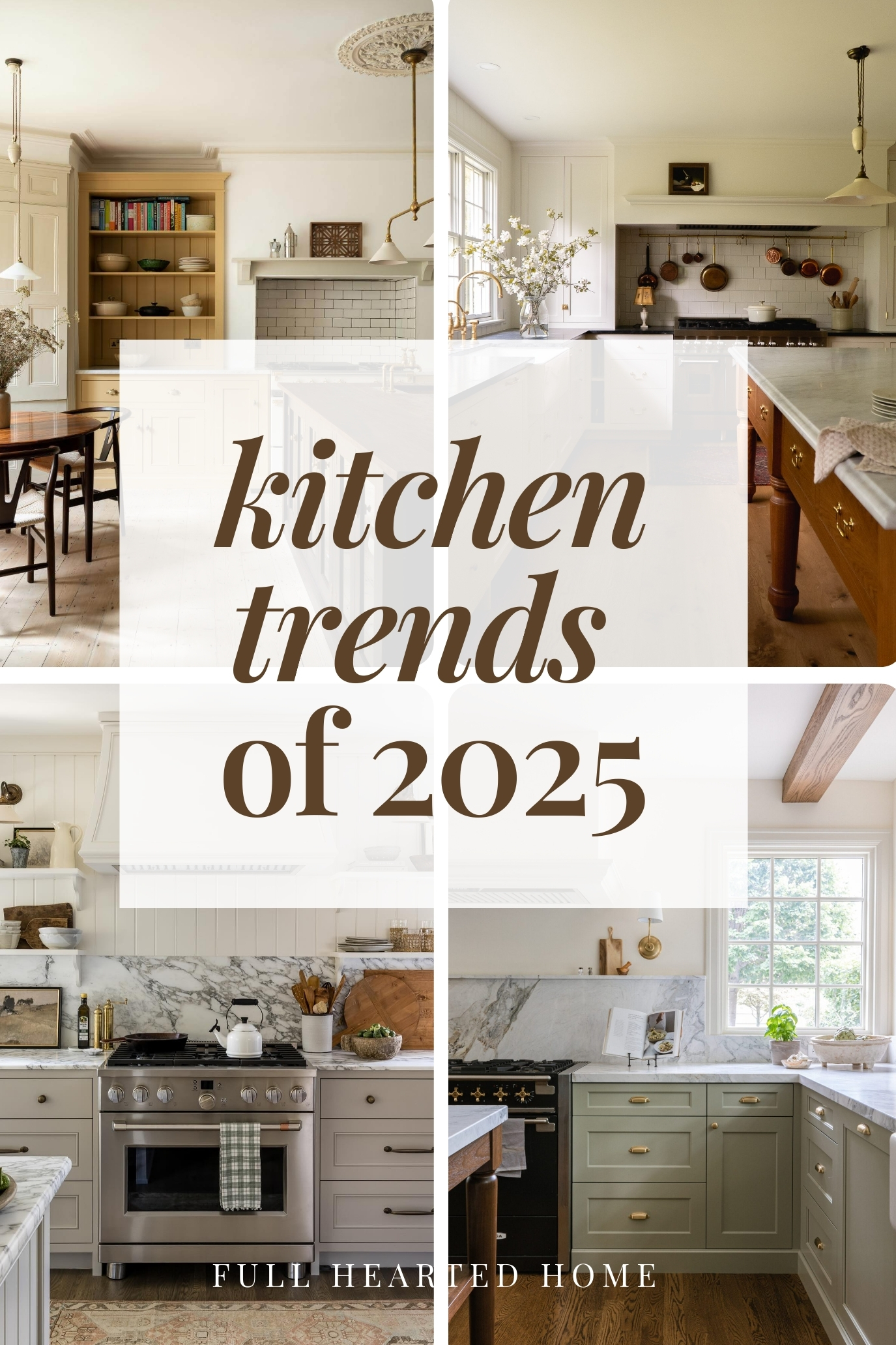 kitchen trends for 2025
