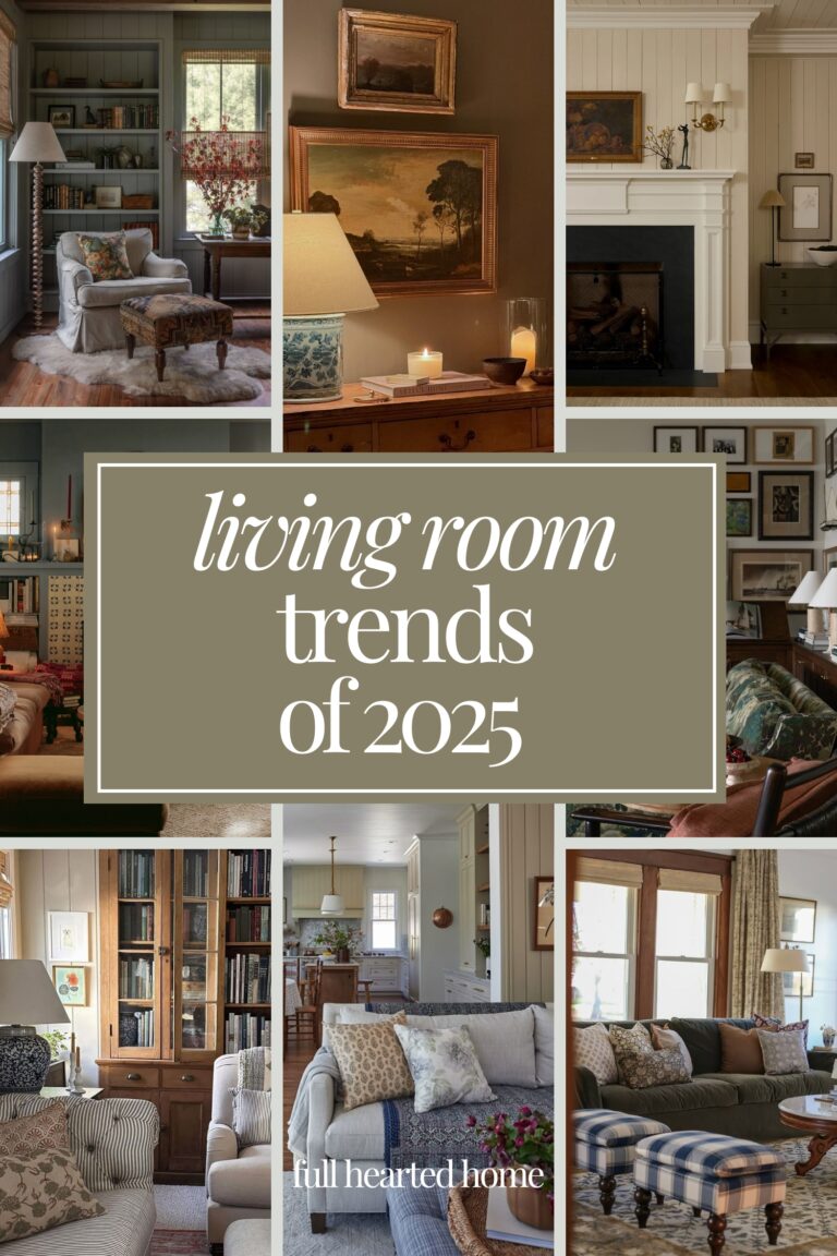 Living Room Trends of 2025 (That You’ll Love!)