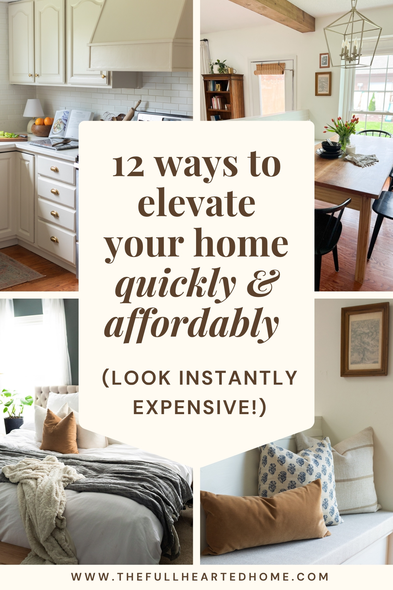 12 Ways to Elevate Your Home Quickly and Affordably