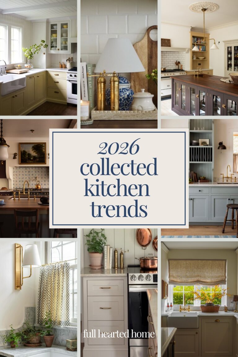 Collected Kitchen Trends of 2026 (Attainable Ideas)