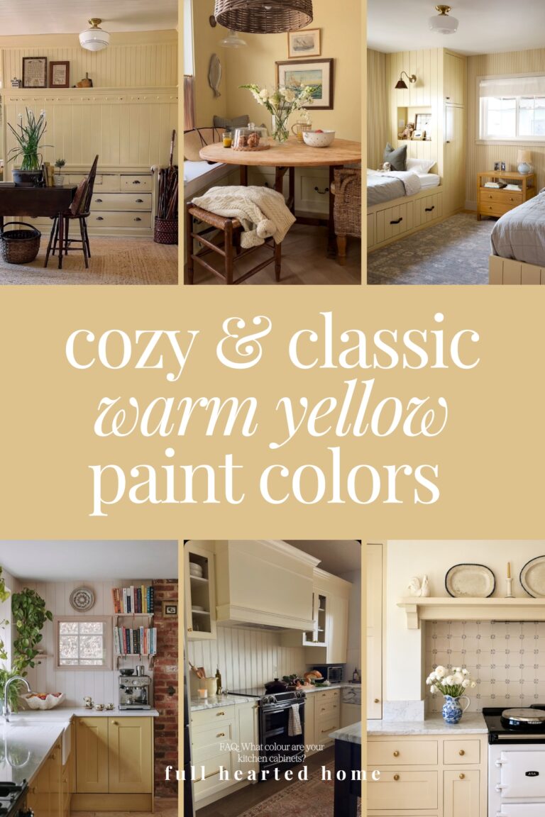 The Best Warm Yellow Paint Colors for a Cozy, Classic Home